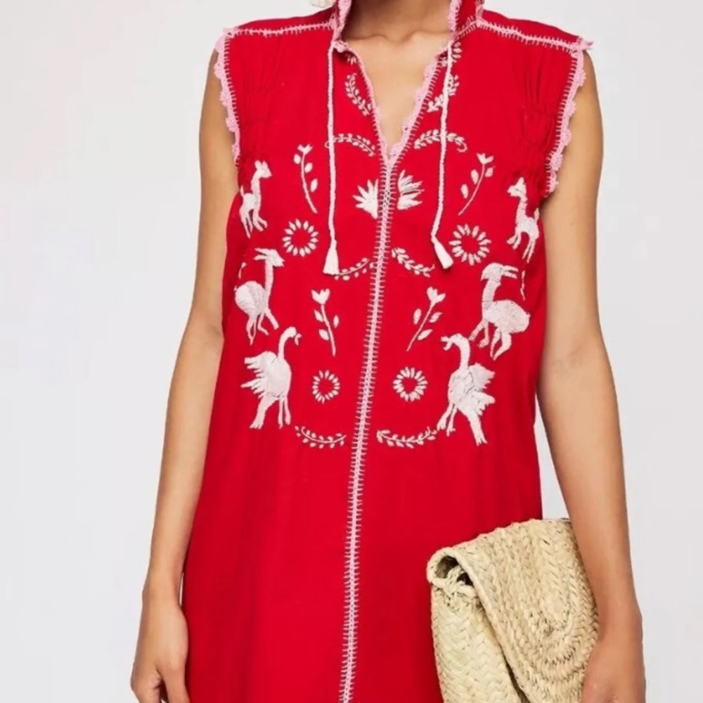 Carolina K Oaxacan Tunic Dress - Picture 1 of 9